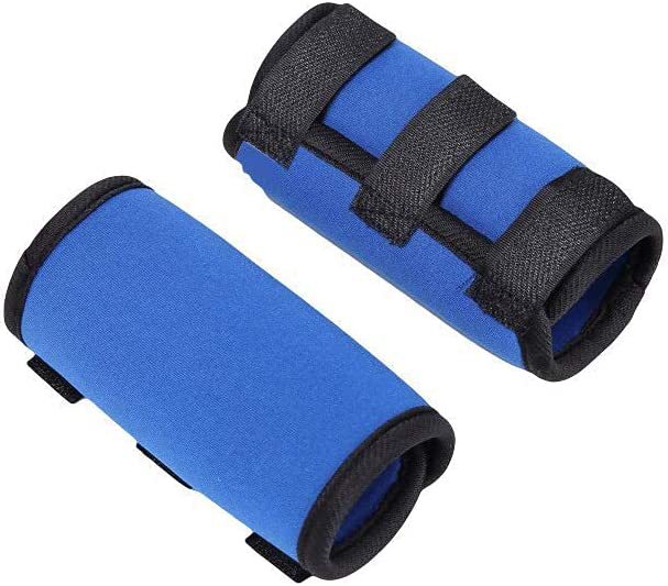 KFX-3841469 Neoprene Dog Knee Protective Gear – Non-Slip, Warm, and Wear-Resistant Knee Support – Available in Black, Red, and Blue Sizes S, M, L