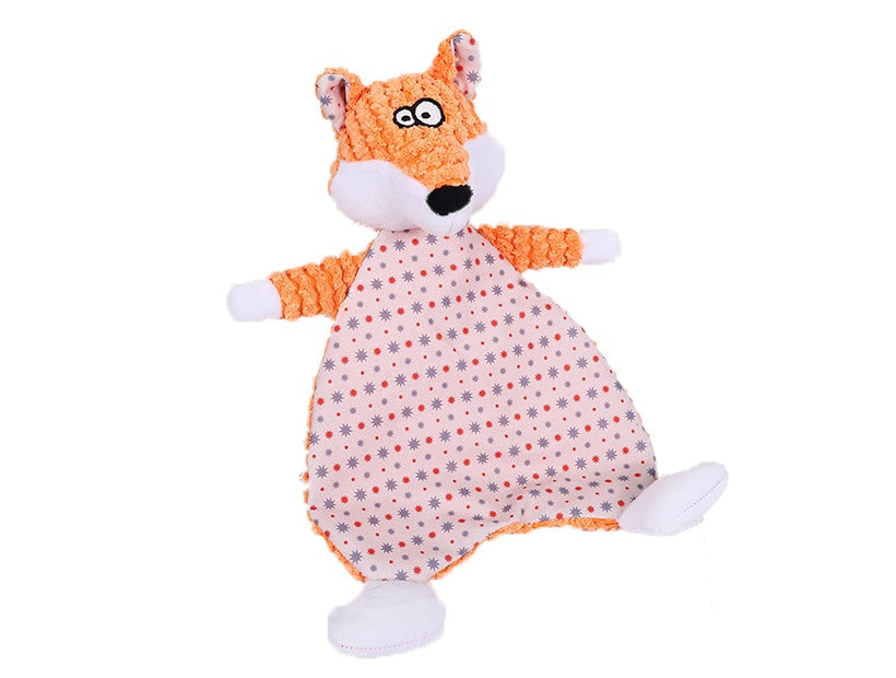 KFX-3842109 Bite-Resistant Velvet Fox Elephant Plush Toy for Cats and Dogs - Boredom Relief