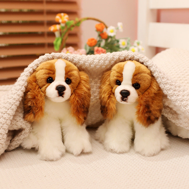 KFX-3844285 Beagle Plush Toy Simulation Doll – Cute Companion for Elderly & Children, 20cm
