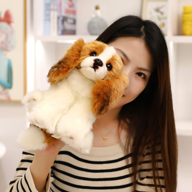 KFX-3844285 Beagle Plush Toy Simulation Doll – Cute Companion for Elderly & Children, 20cm