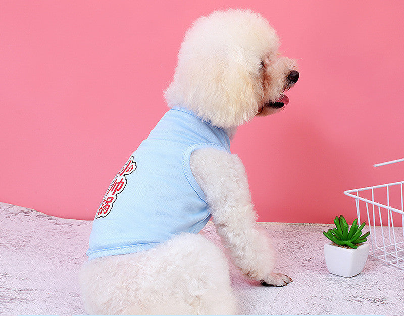 KFX-3845181 Versatile Polyester Dog Vest for Small Breeds - Fun Designs & Comfortable Fit
