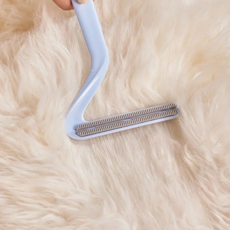 KFX-3846205 Double-Sided Pet Hair Removal Comb for Effective Cat and Dog Fur Cleaning
