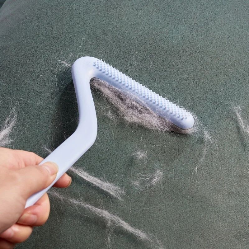 KFX-3846205 Double-Sided Pet Hair Removal Comb for Effective Cat and Dog Fur Cleaning