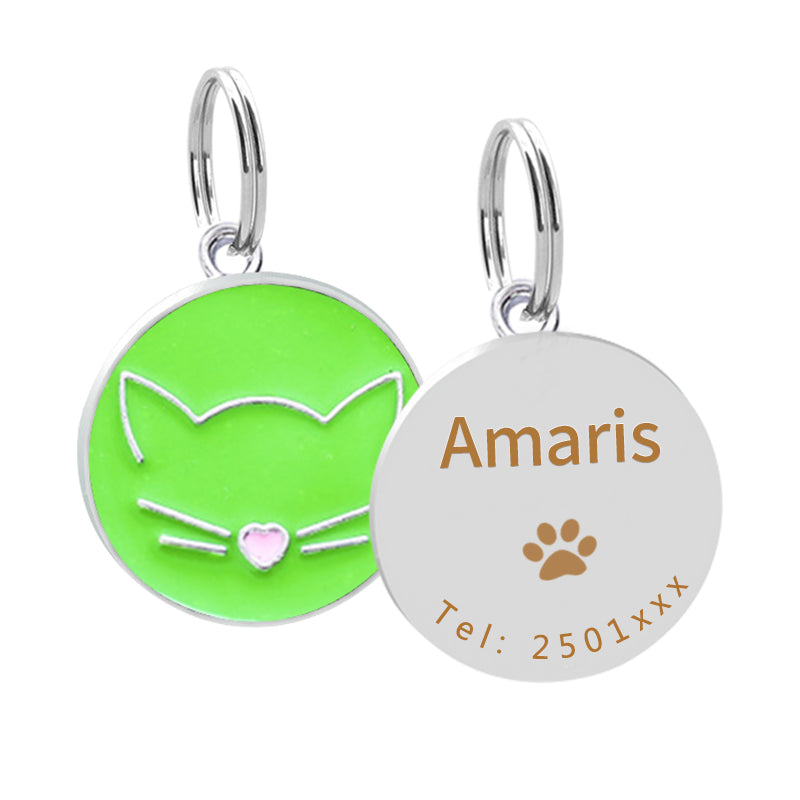 KFX-3846461 Cartoon Pet Collar Pendant in Multiple Colors for All Seasons