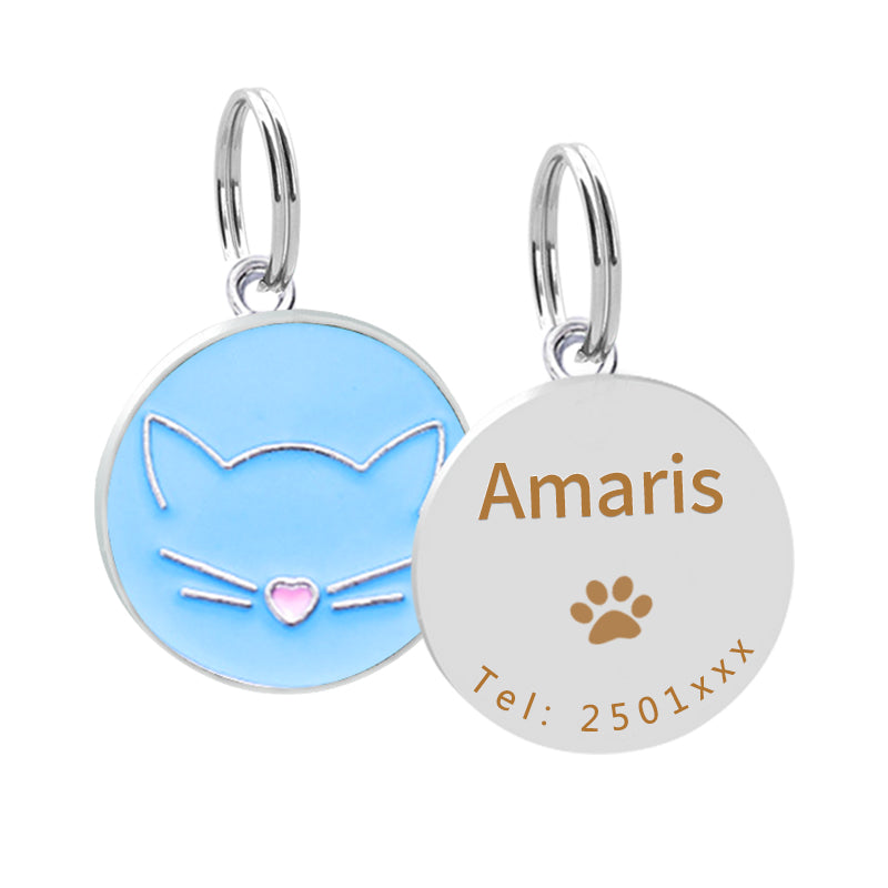 KFX-3846461 Cartoon Pet Collar Pendant in Multiple Colors for All Seasons