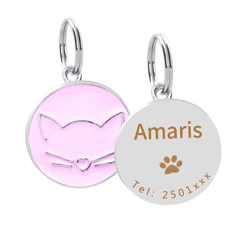 KFX-3846461 Cartoon Pet Collar Pendant in Multiple Colors for All Seasons