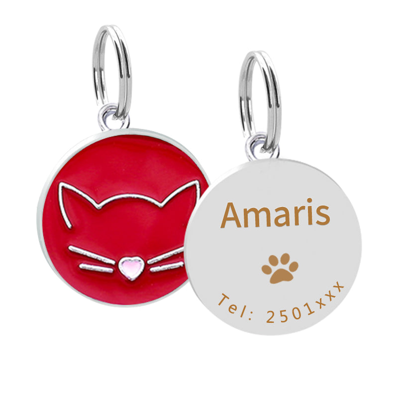 KFX-3846461 Cartoon Pet Collar Pendant in Multiple Colors for All Seasons