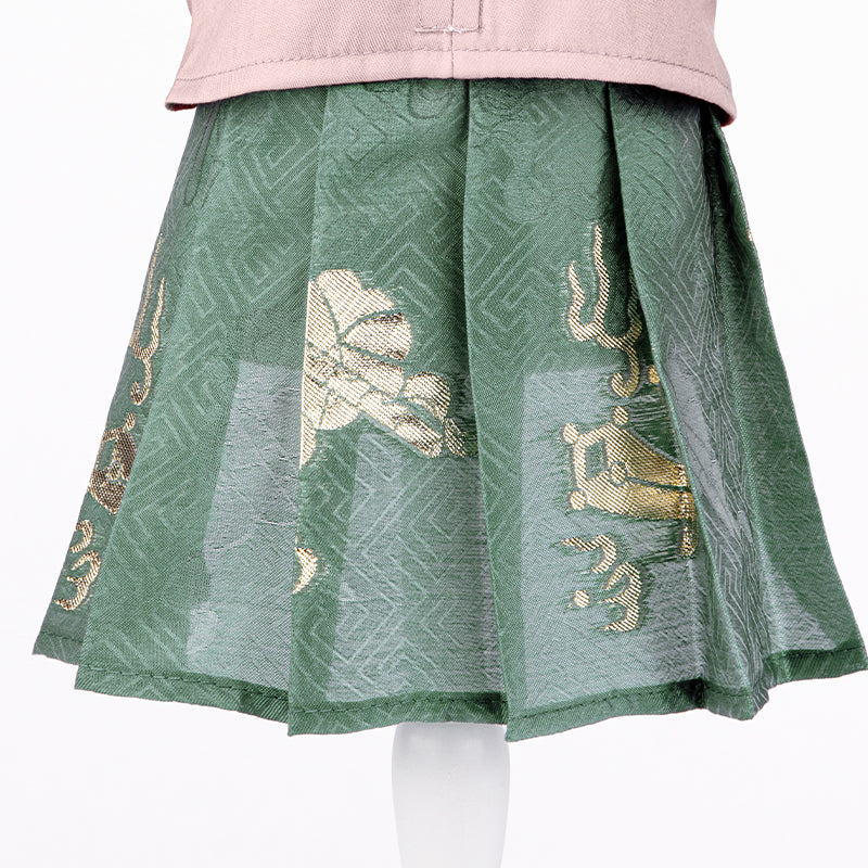 KFX-3848765 Light Green, Pink, and White Pet Skirts for Cats and Dogs – Sizes XS to XL