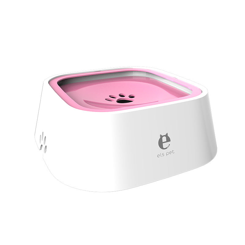KFX-3850557 Large Capacity Anti-Spill Cat and Dog Water Feeder with Adjustable Floating Disk