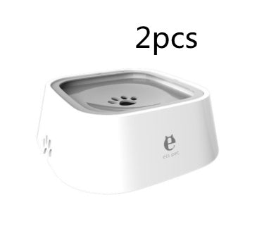 KFX-3850557 Large Capacity Anti-Spill Cat and Dog Water Feeder with Adjustable Floating Disk