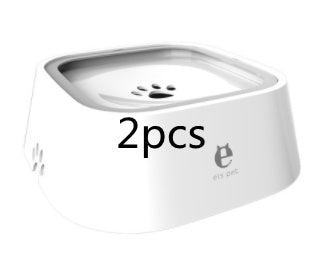 KFX-3850557 Large Capacity Anti-Spill Cat and Dog Water Feeder with Adjustable Floating Disk