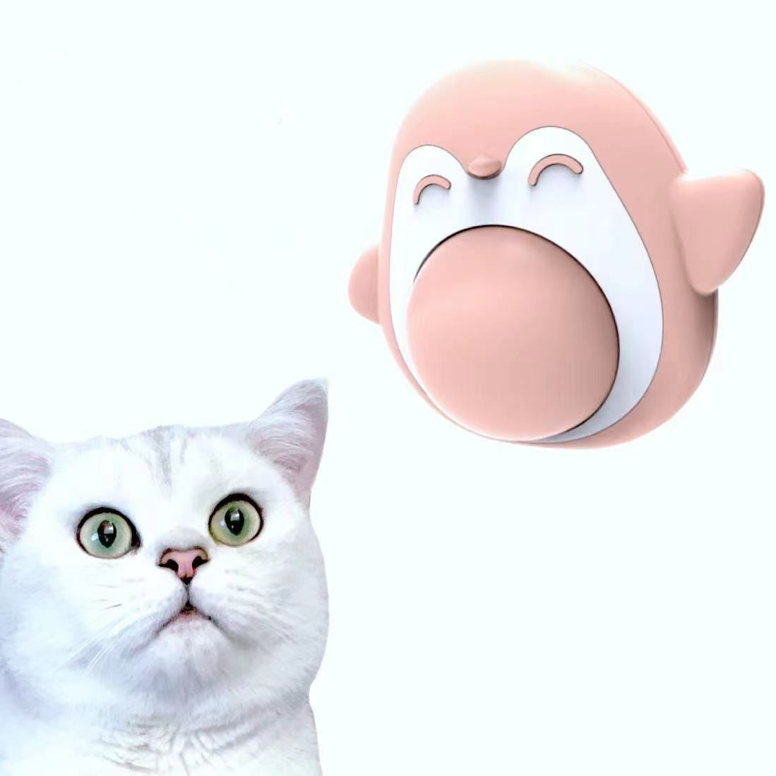 KFX-3854525 Cat Mint & Silver Vine Ball Toy with 360° Rotation for Oral Health and Entertainment, Natural Non-Toxic Material