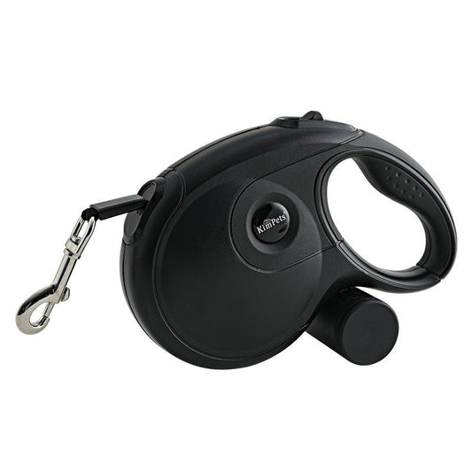 KFX-3855933 Retractable Dog Leash with One-Button Lock and Soft Grip Handle, 3M & 5M Options
