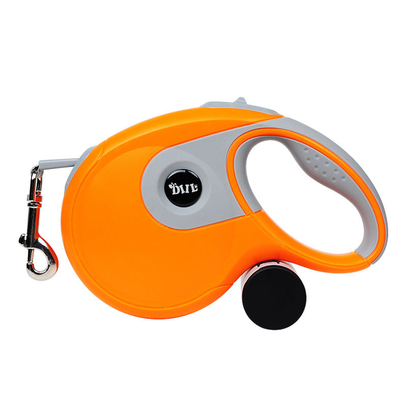 KFX-3855933 Retractable Dog Leash with One-Button Lock and Soft Grip Handle, 3M & 5M Options