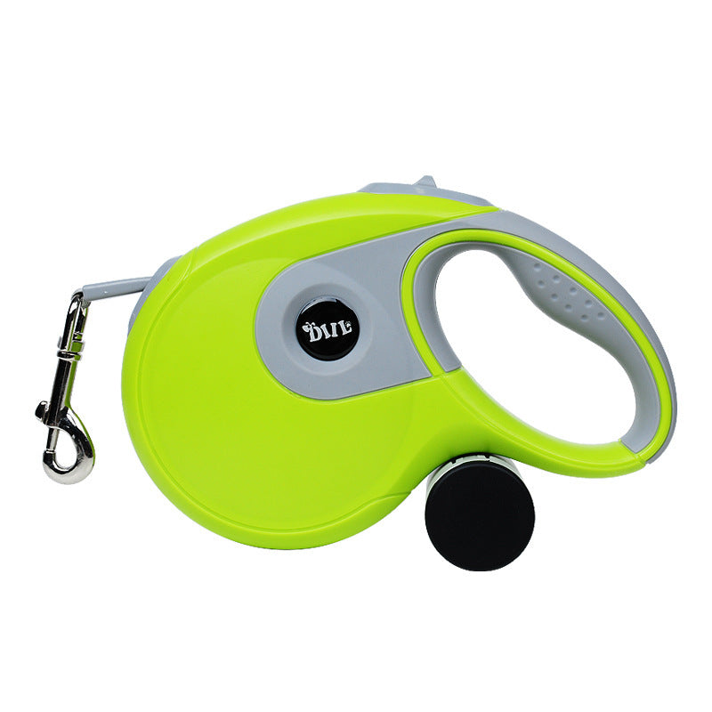 KFX-3855933 Retractable Dog Leash with One-Button Lock and Soft Grip Handle, 3M & 5M Options