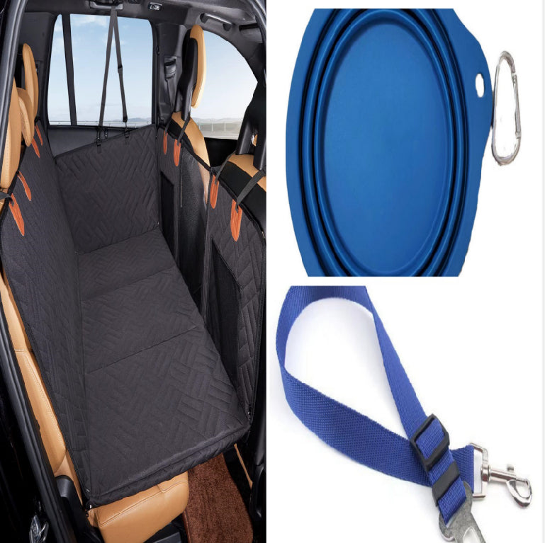 KFX-3857981 Waterproof Dog Car Bed Cushion - Durable Pet Seat Cover for Cars