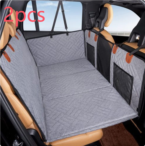 KFX-3857981 Waterproof Dog Car Bed Cushion - Durable Pet Seat Cover for Cars