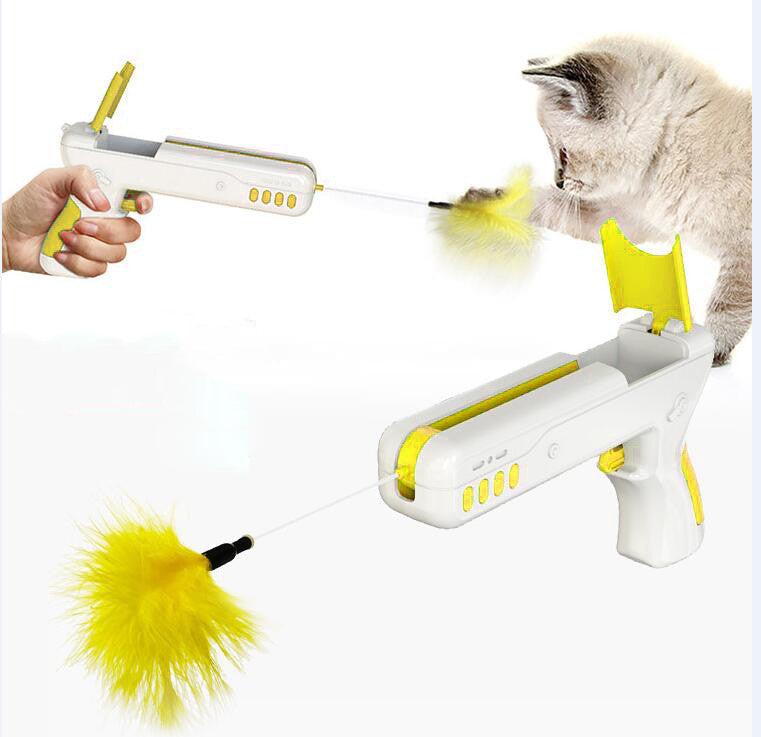 KFX-3859901 Lucky Cat Tumbler Toy with Suction Cup Pinwheel - Engaging Educational Cat Playtime Artifact