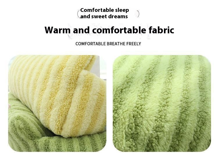 KFX-3860157 Cozy Striped Nest Sofa for Small Dogs – Blue, Warm Yellow, Pink, Grass Green Options