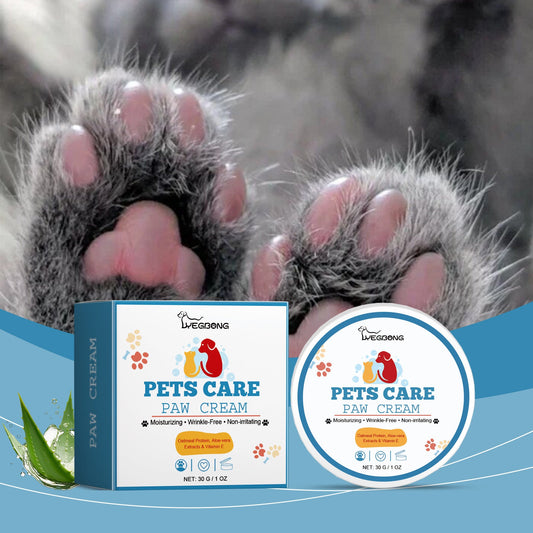 KFX-3863741 Deep Moisturizing Paw Care Cream for Dogs - 30g Hydrating Formula with Oat Protein and Aloe Extract