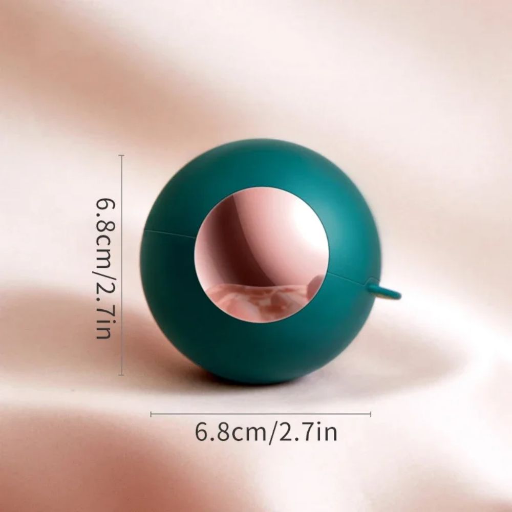 KFX-3869117 Hair Removal Ball - Reusable Sticky Roller for Pet Hair and Dust, Washable, Compact and Easy to Use