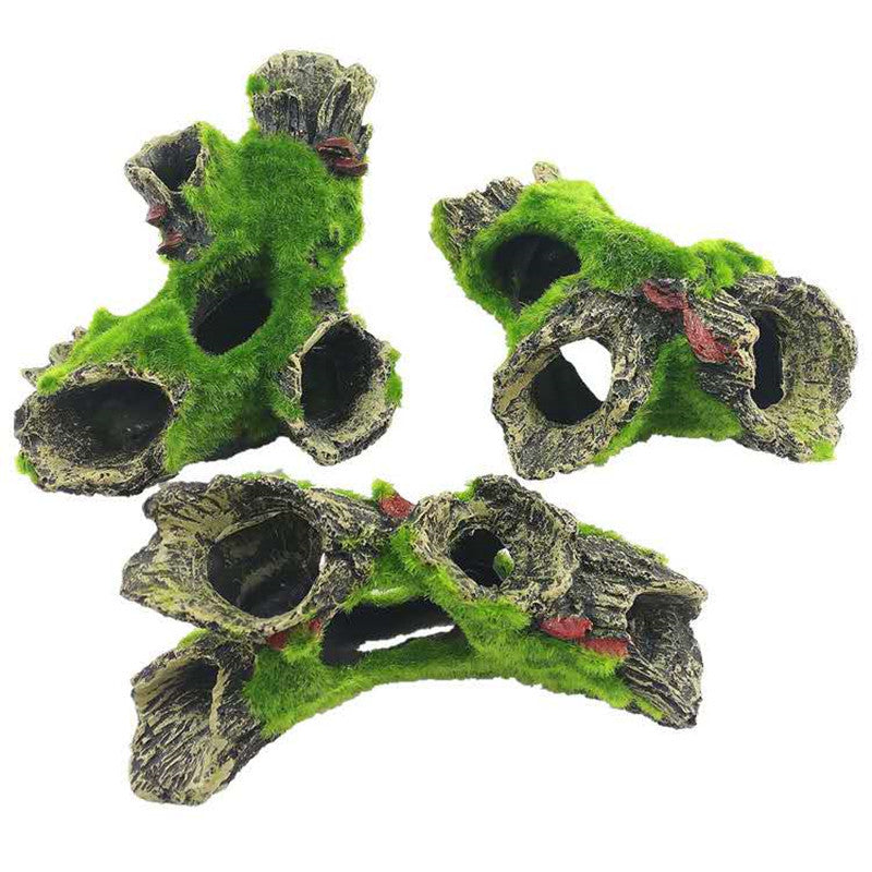 KFX-3870909 Resin Aquarium Sink Wood Decoration for Fish Tank Landscaping