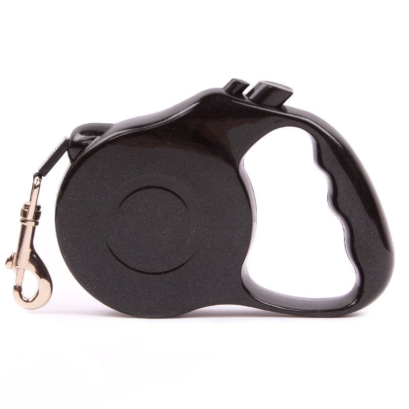 KFX-3871421 Automatic Telescopic Dog and Cat Traction Rope - Durable Nylon with Chrome-Plated Fasteners - 3M/15M Options in Multiple Colors