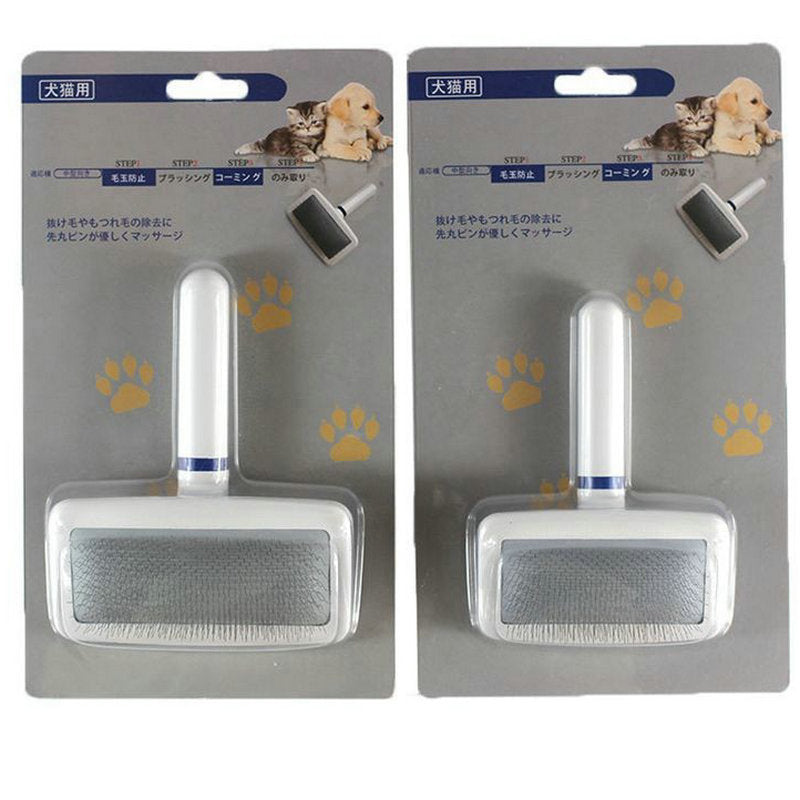 KFX-3873213 Magic Air Cushion Comb for Cats and Dogs - Fluffy Open Knot Pet Grooming Tool, Small & Large Sizes Available