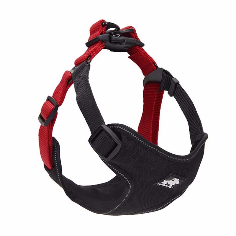 KFX-3876669 Comfortable Oxford Cloth Dog Leash with Breathable Mesh and Zinc Alloy Hardware
