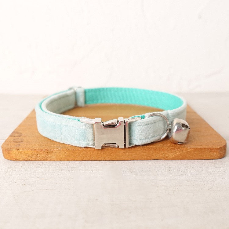 KFX-3885117 Adjustable Soft Polyester Cat Collar for Comfort and Style