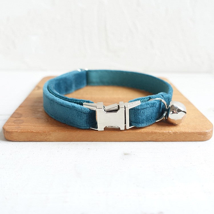 KFX-3885117 Adjustable Soft Polyester Cat Collar for Comfort and Style