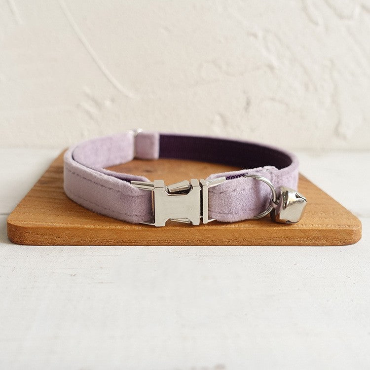 KFX-3885117 Adjustable Soft Polyester Cat Collar for Comfort and Style