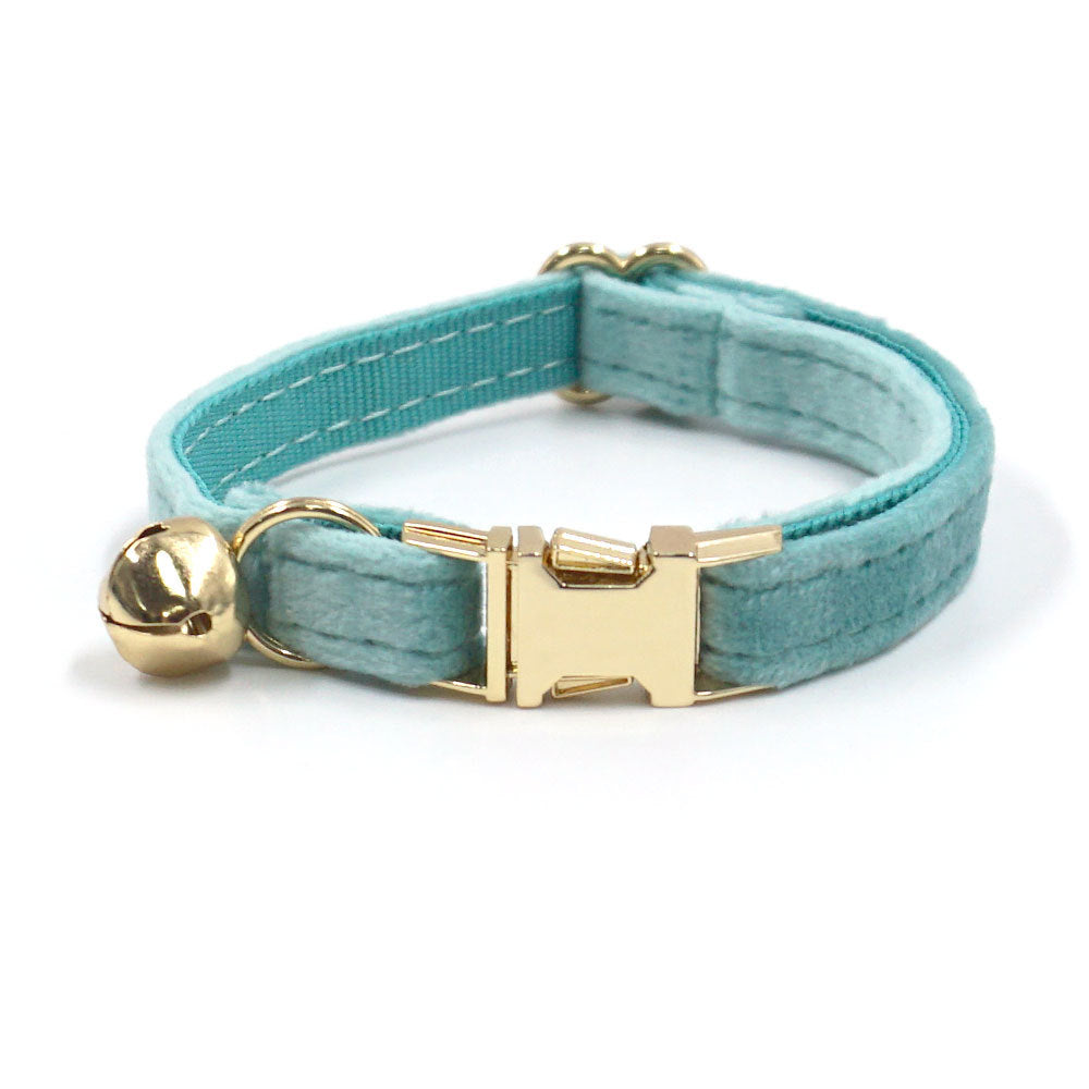KFX-3885117 Adjustable Soft Polyester Cat Collar for Comfort and Style