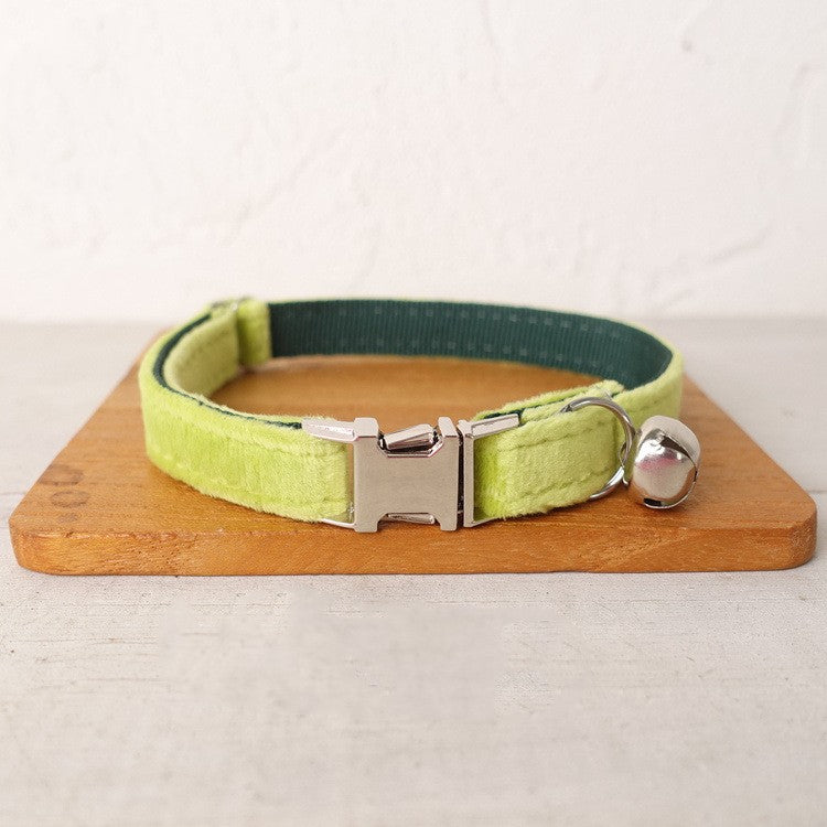 KFX-3885117 Adjustable Soft Polyester Cat Collar for Comfort and Style