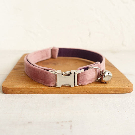 KFX-3885117 Adjustable Soft Polyester Cat Collar for Comfort and Style