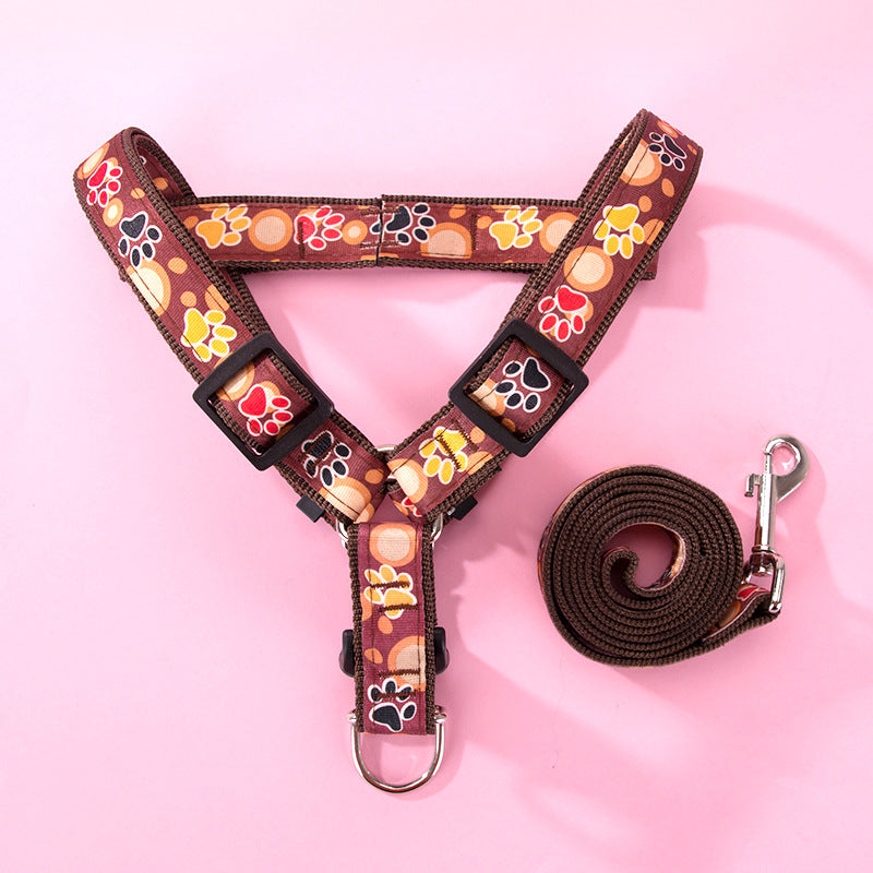 KFX-3888701 Durable Nylon Braid Pet Leash for Small and Medium Dogs and Cats, Various Sizes Available