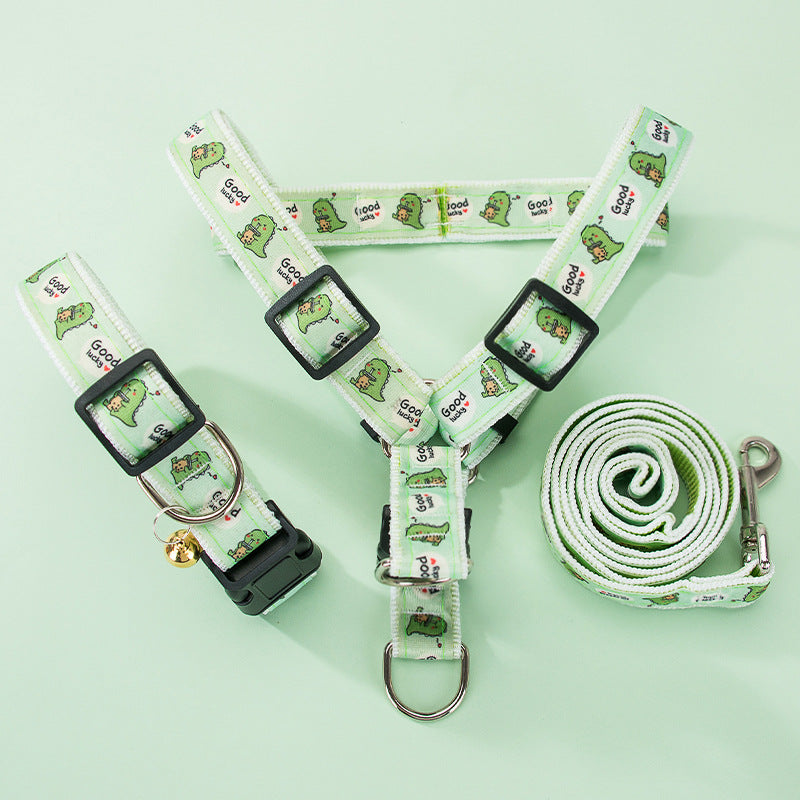 KFX-3888701 Durable Nylon Braid Pet Leash for Small and Medium Dogs and Cats, Various Sizes Available