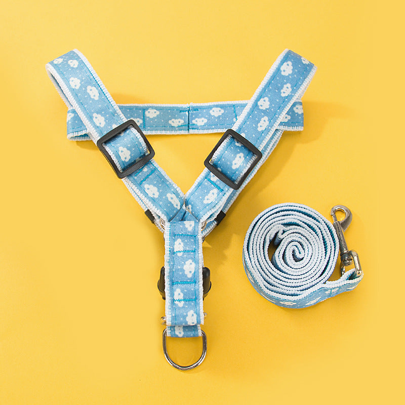 KFX-3888701 Durable Nylon Braid Pet Leash for Small and Medium Dogs and Cats, Various Sizes Available