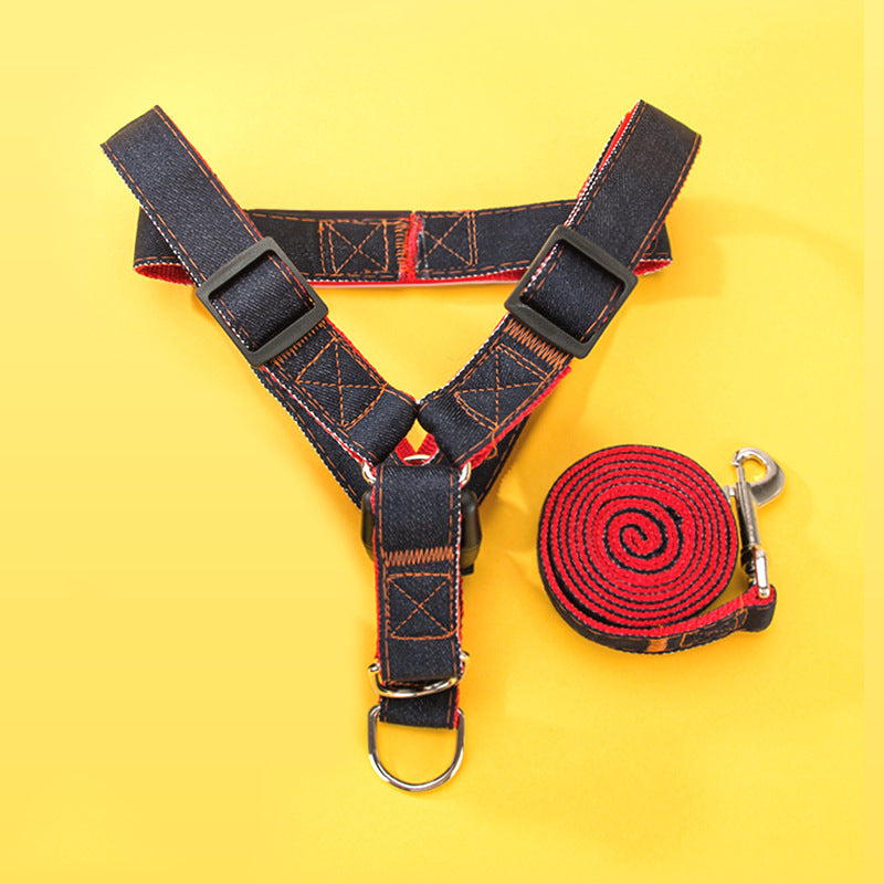 KFX-3888701 Durable Nylon Braid Pet Leash for Small and Medium Dogs and Cats, Various Sizes Available