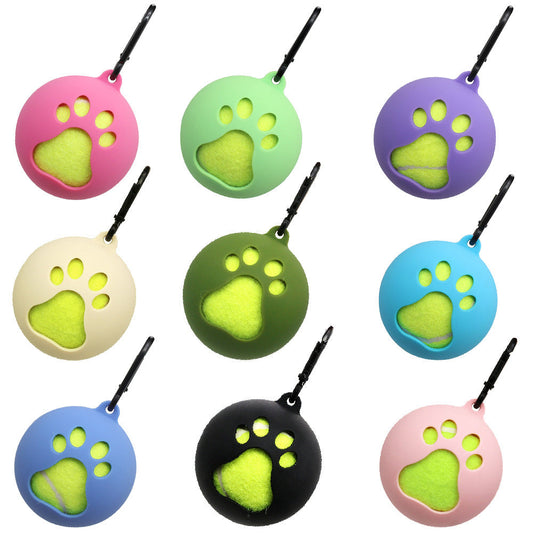 KFX-3889725 Portable Hands-free Training Ball Sheath for Dogs - Multiple Color Options Available