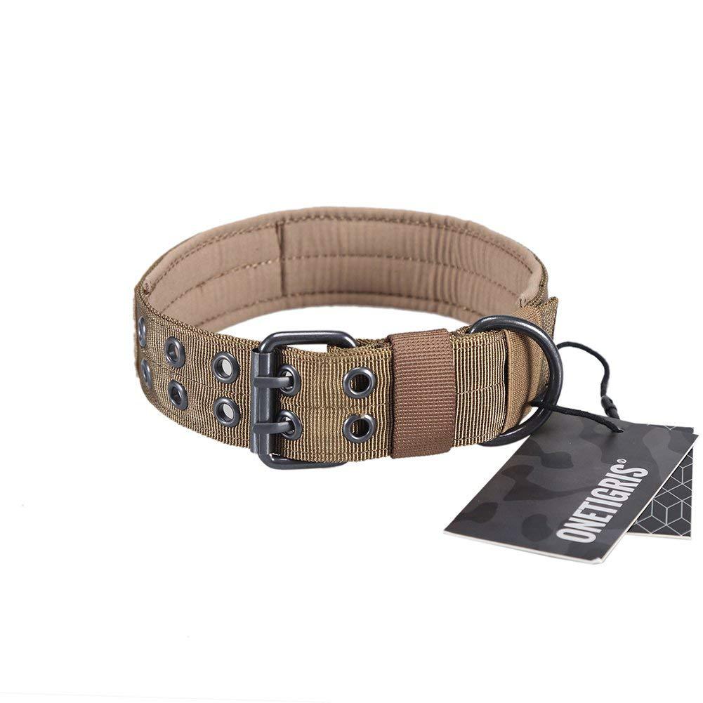 KFX-3890877 Durable Outdoor Nylon Collar for Medium to Large Dogs in Various Colors
