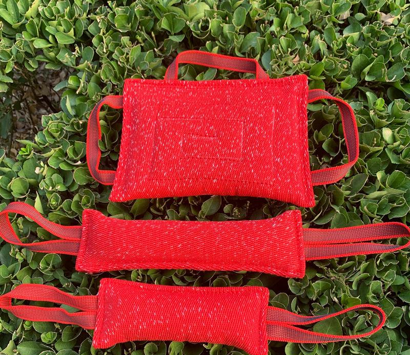 KFX-3900093 Red Bite Stick and Pillow for Dogs - Various Sizes Available