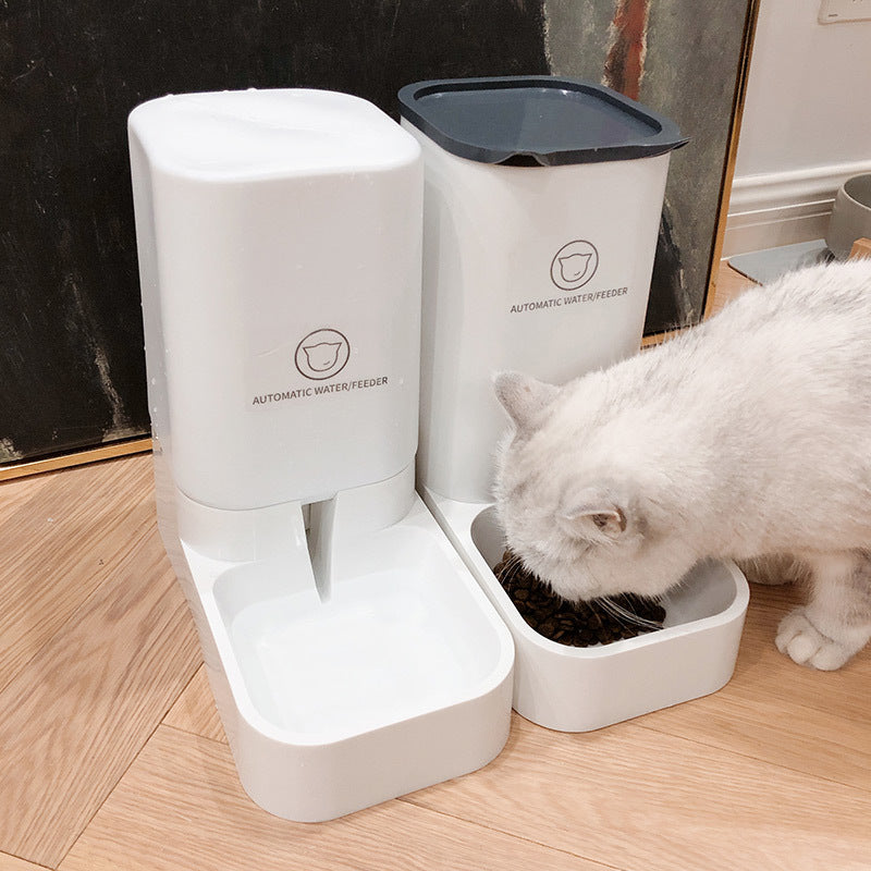KFX-3906237 Automatic Pet Feeder for Cats and Dogs - 3.8L Capacity, Durable PP Material