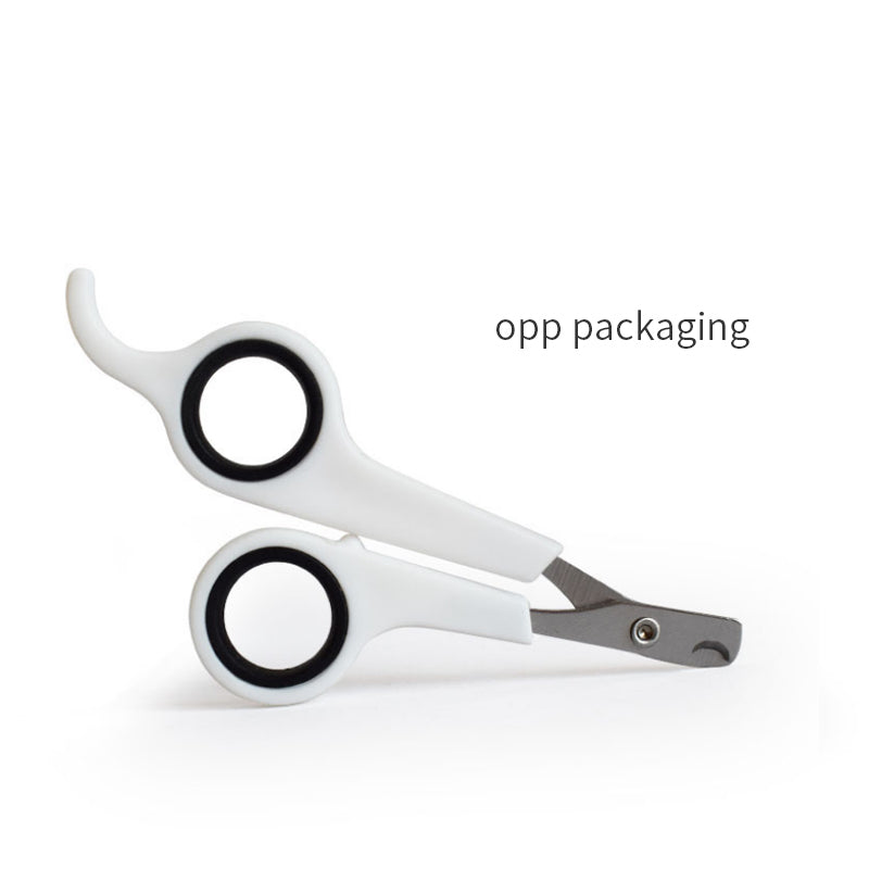 KFX-3919677 Pet Nail Scissors with Sharp Stainless Steel Blade and Comfortable Plastic Handle