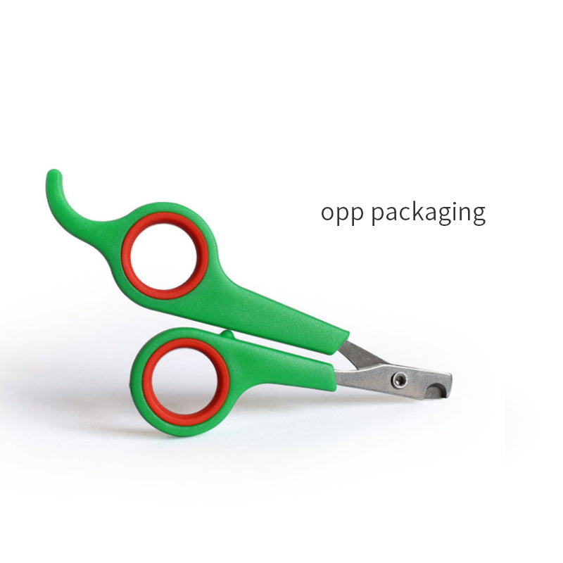KFX-3919677 Pet Nail Scissors with Sharp Stainless Steel Blade and Comfortable Plastic Handle