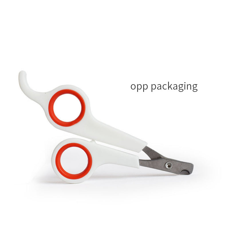 KFX-3919677 Pet Nail Scissors with Sharp Stainless Steel Blade and Comfortable Plastic Handle