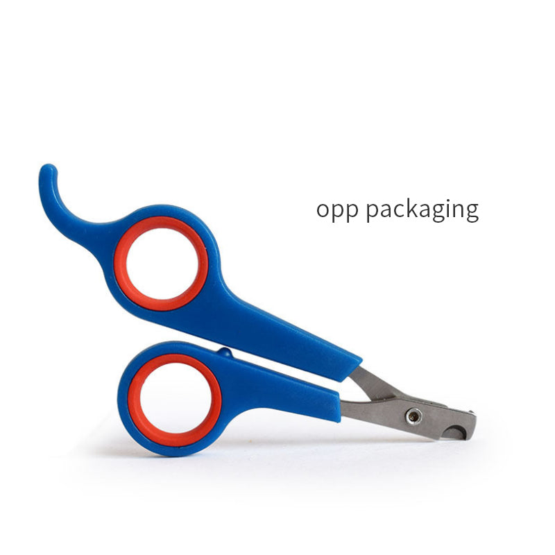 KFX-3919677 Pet Nail Scissors with Sharp Stainless Steel Blade and Comfortable Plastic Handle