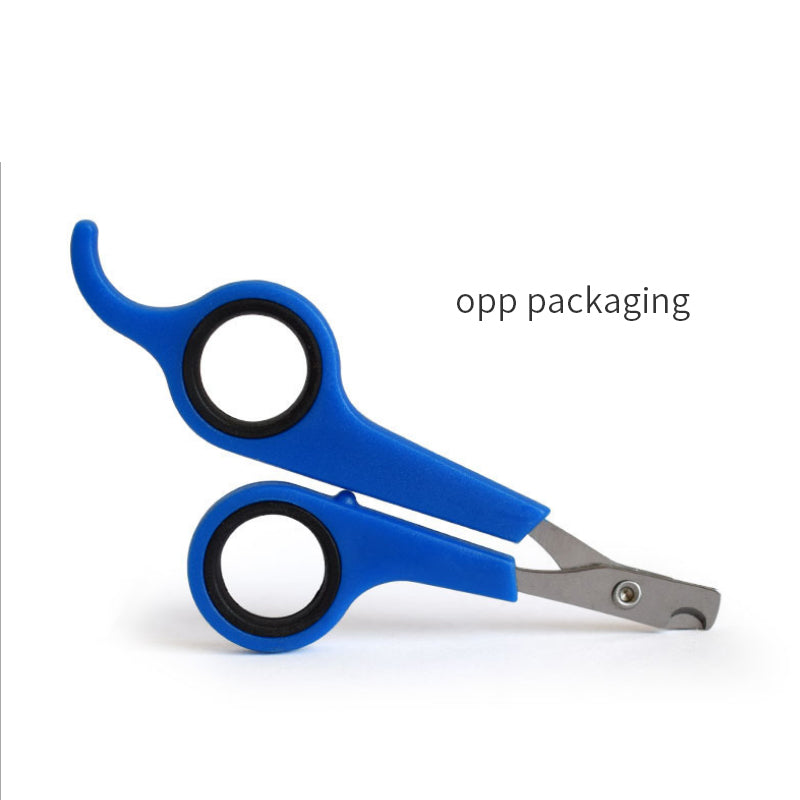 KFX-3919677 Pet Nail Scissors with Sharp Stainless Steel Blade and Comfortable Plastic Handle