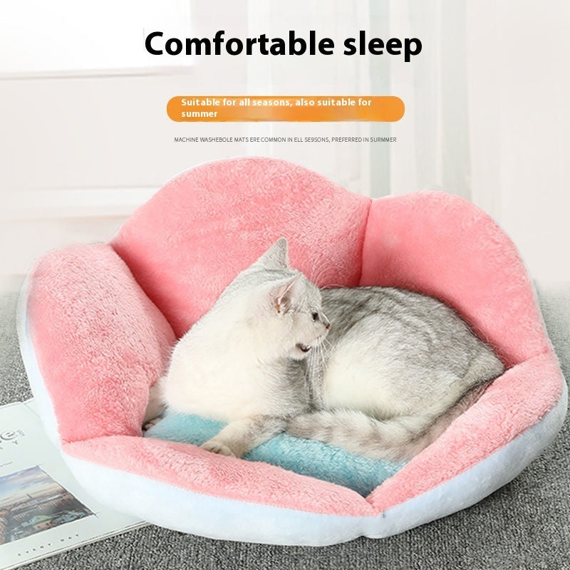 KFX-3920317 Cozy Universal Pet Nest Bed for Dogs and Cats - Warm & Comfortable 40cm to 60cm Options