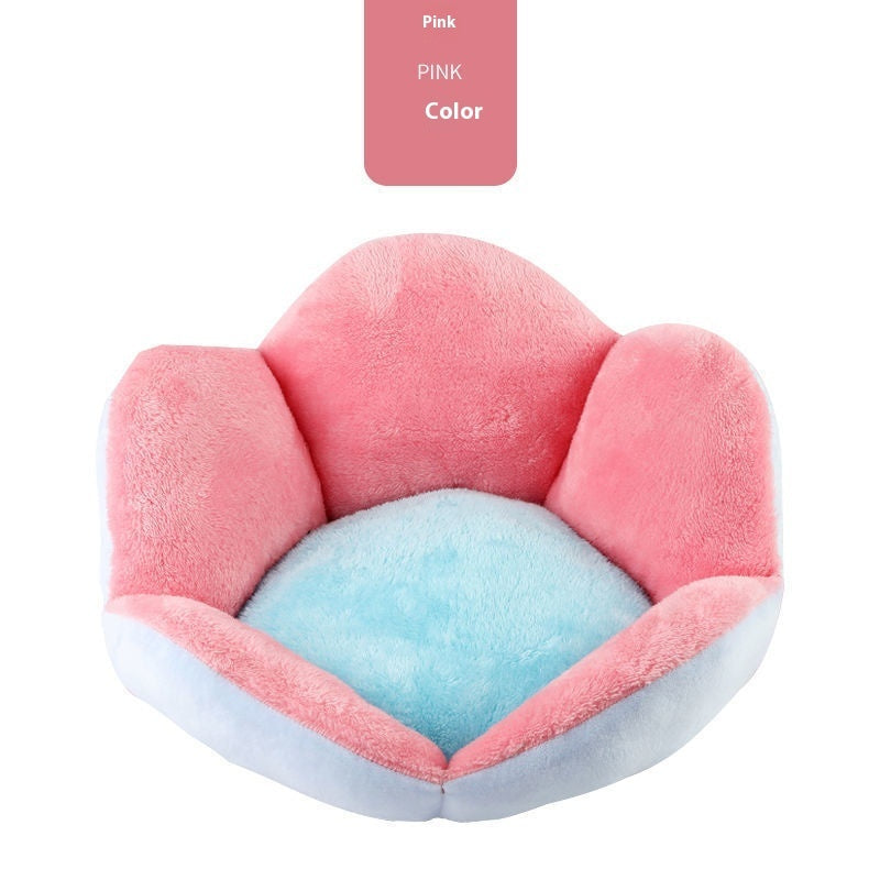 KFX-3920317 Cozy Universal Pet Nest Bed for Dogs and Cats - Warm & Comfortable 40cm to 60cm Options